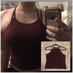 Maroon Tank